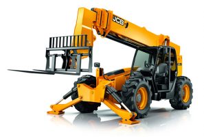 Various Telehandlers and Forklifts for Material Handling