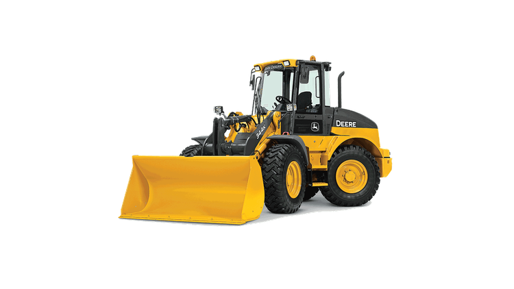 Chargeuse sur roues de 2 verges cubes