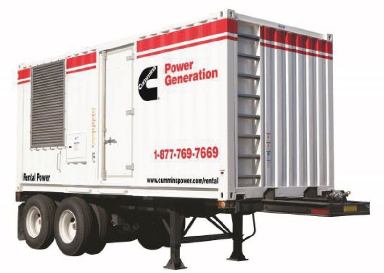 Génératrices remorquables de 500 kW